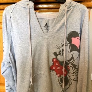 Disney Parks Minnie Hooded Sweatshirt
